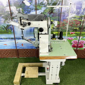 Doppel-Nadel-Seitenwandmuster-Stitching-Maschine LX-369zz